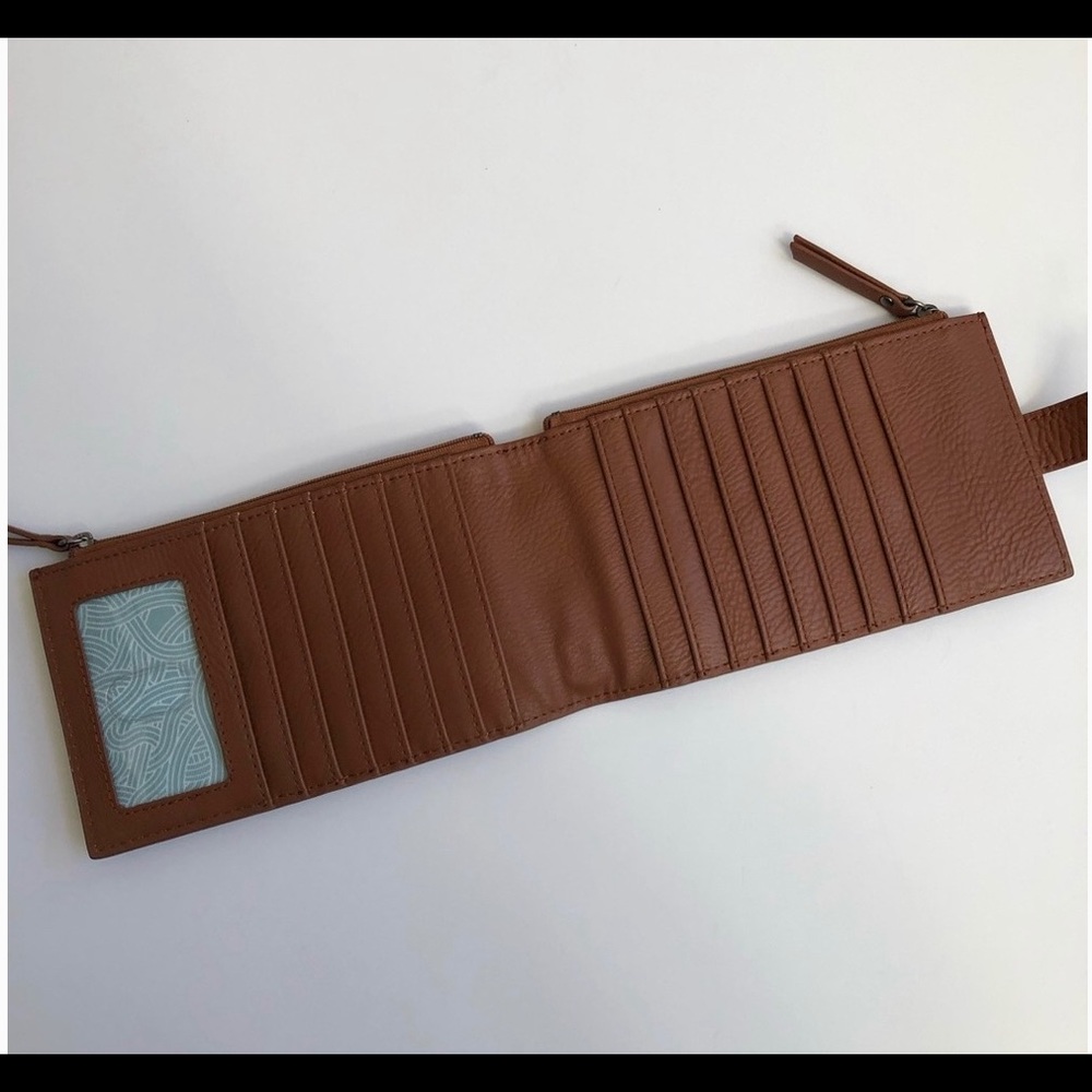 Sak Silverlake Wallet in tobacco floral